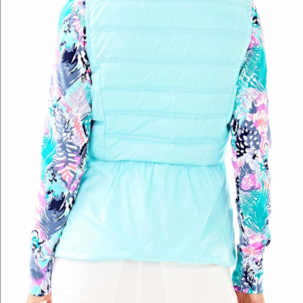 Lilly Pulitzer puffer vest - Size S